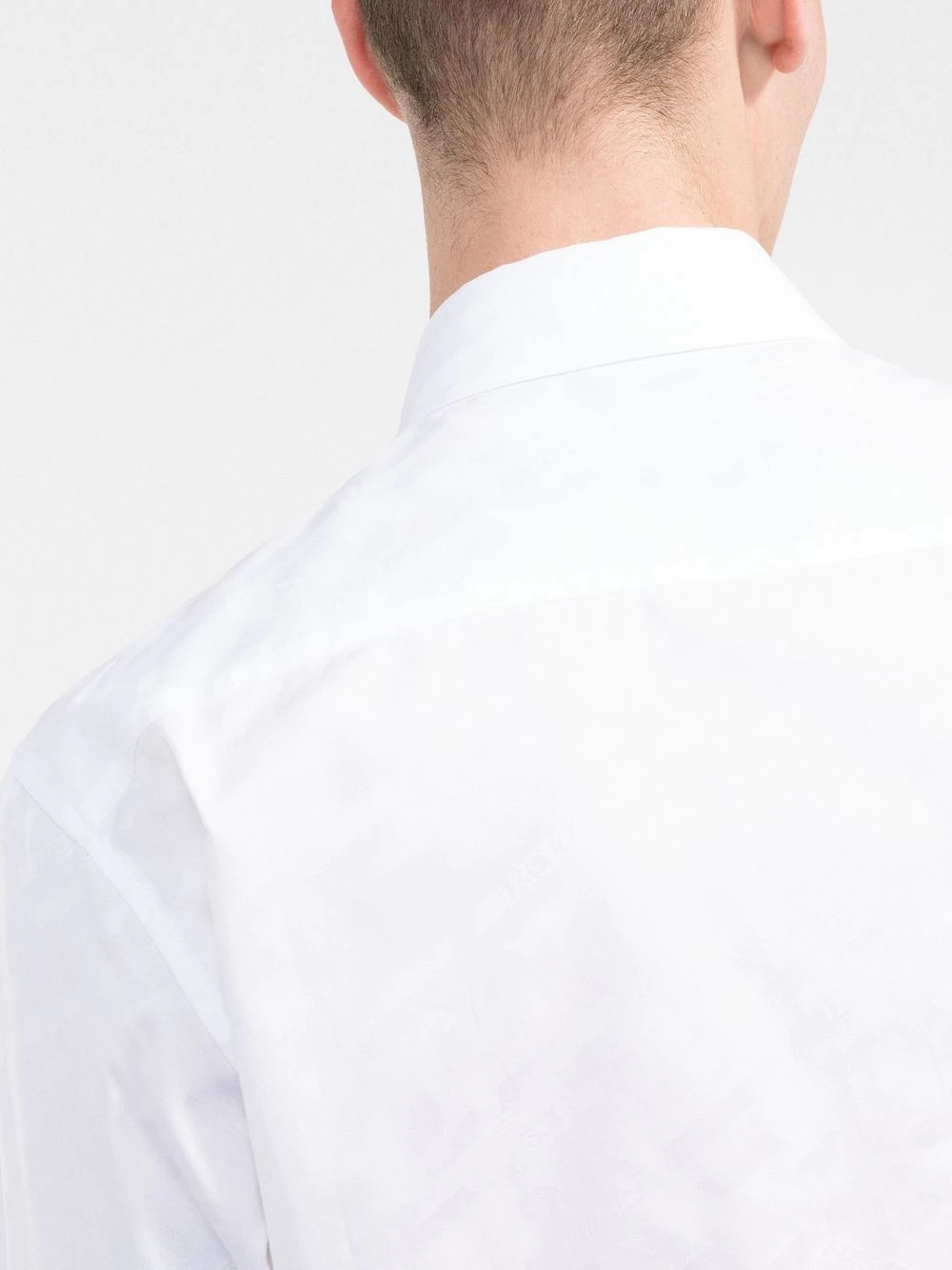 La Greca logo-jacquard shirt - 5