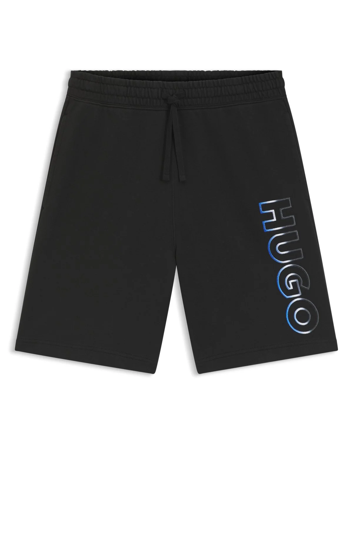 OMBRÉ-LOGO SHORTS IN COTTON TERRY - 1