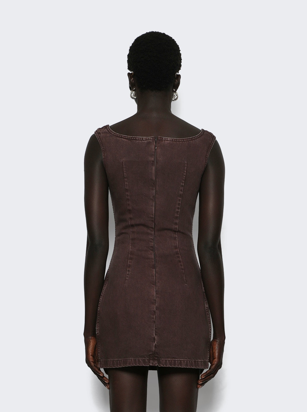 Mini Dress Brown - 4
