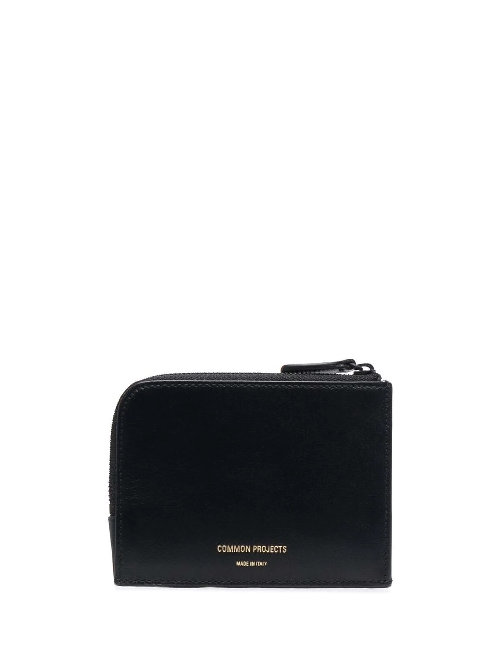 logo-lettering leather wallet - 2