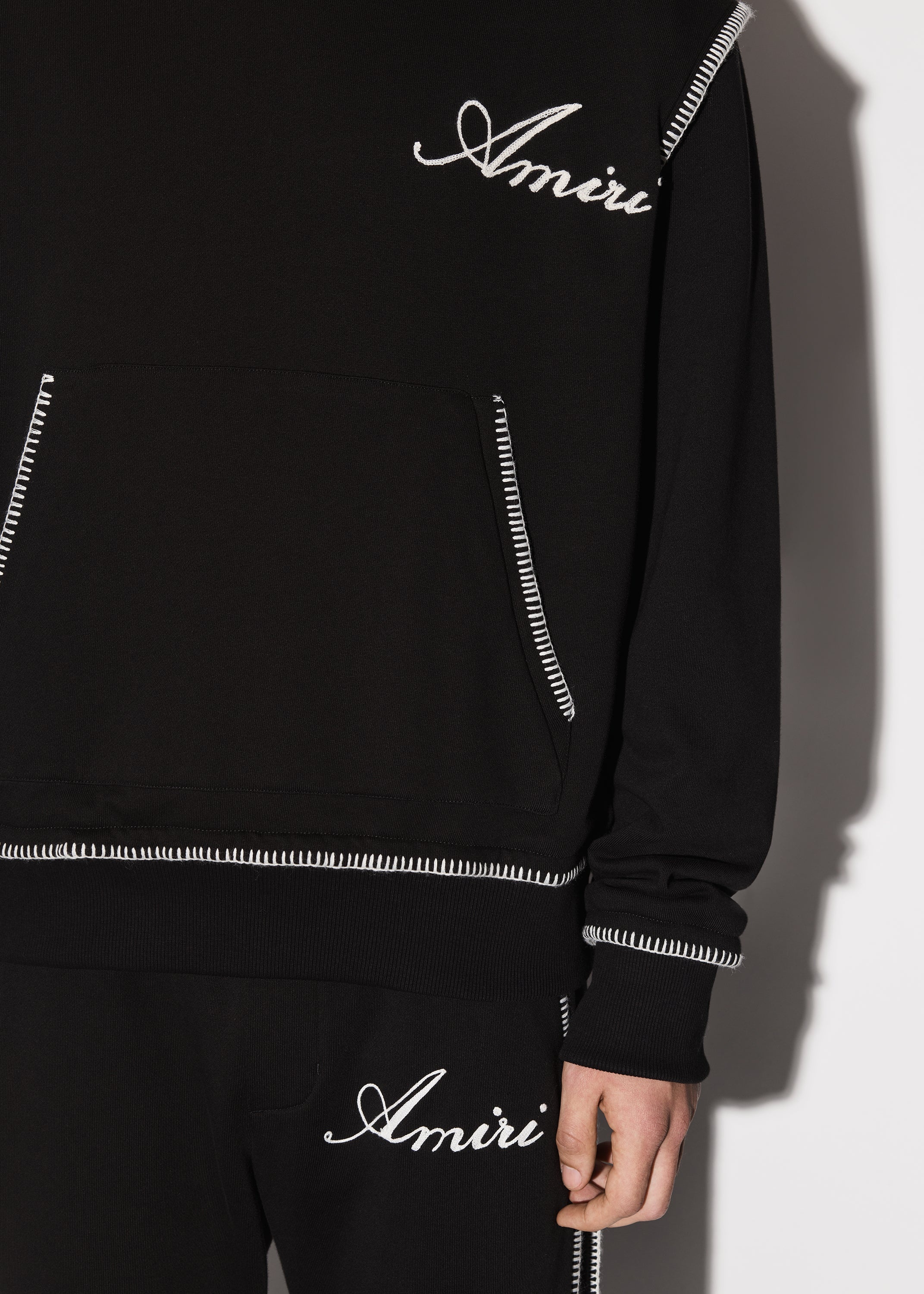 AMIRI STITCH LOGO HOODIE - 6
