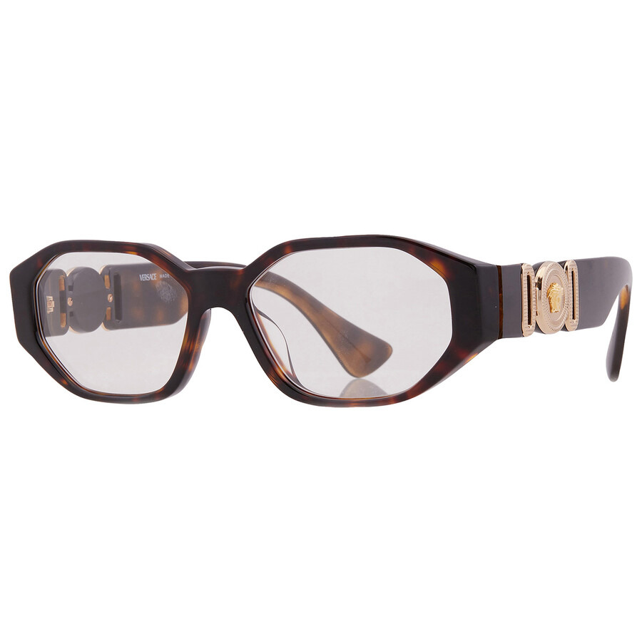 Versace Demo Geometric Men's Eyeglasses VE3320U 108 56 - 2