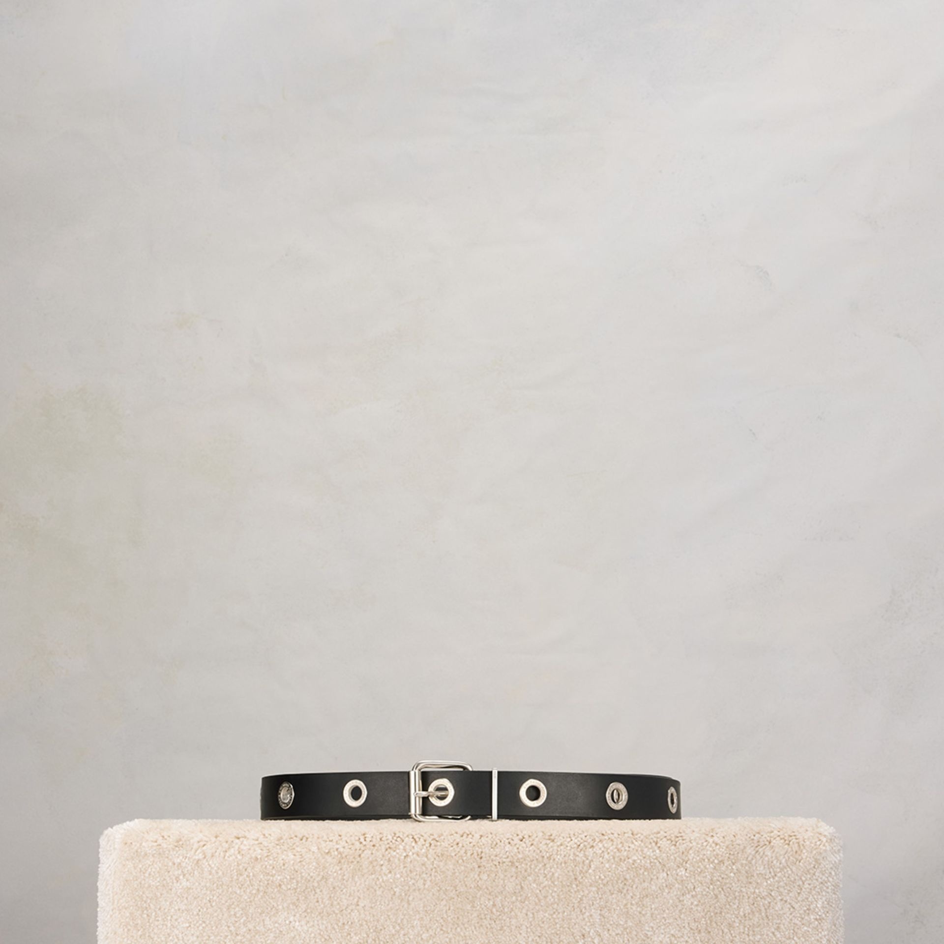 Ami Paris Engraved Eyelets Belt 30 Mm - 2