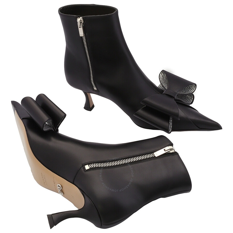 Open Box - Mach & Mach Le Cadeau Leather Boots, Brand Size 36 ( US Size 6 ) - 2