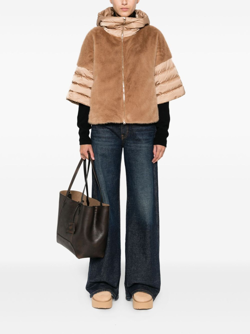 Herno hooded quilted jacket outlook