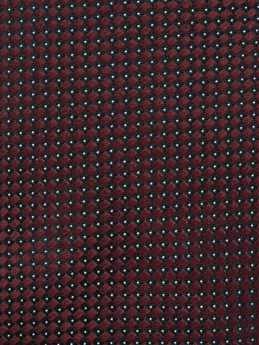 jacquard silk tie - 3