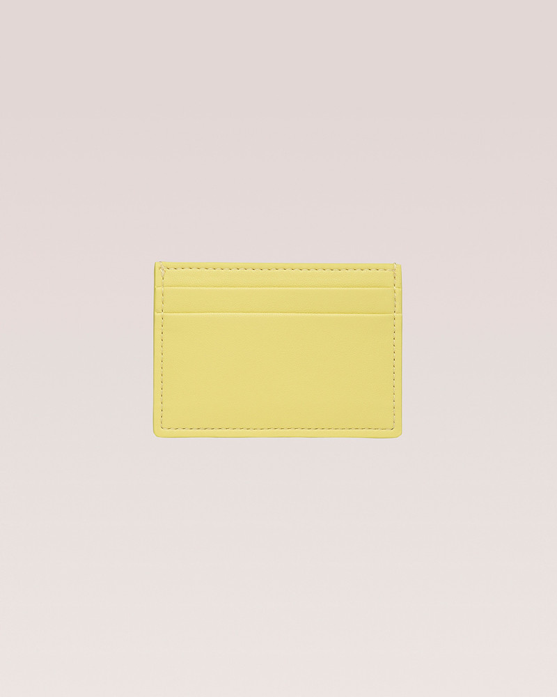 Nanushka GILBERT - Vegan leather cardholder - Yellow outlook