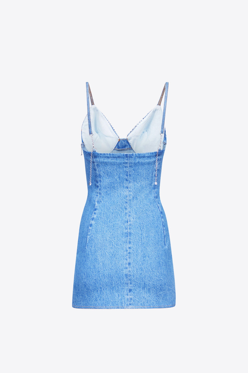 AREA CRYSTAL EMBELLISHED CUP MINI DRESS outlook