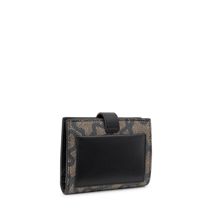 TOUS Black Kaos Icon Wallet outlook