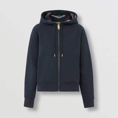 Burberry Cotton Blend Hooded Top outlook