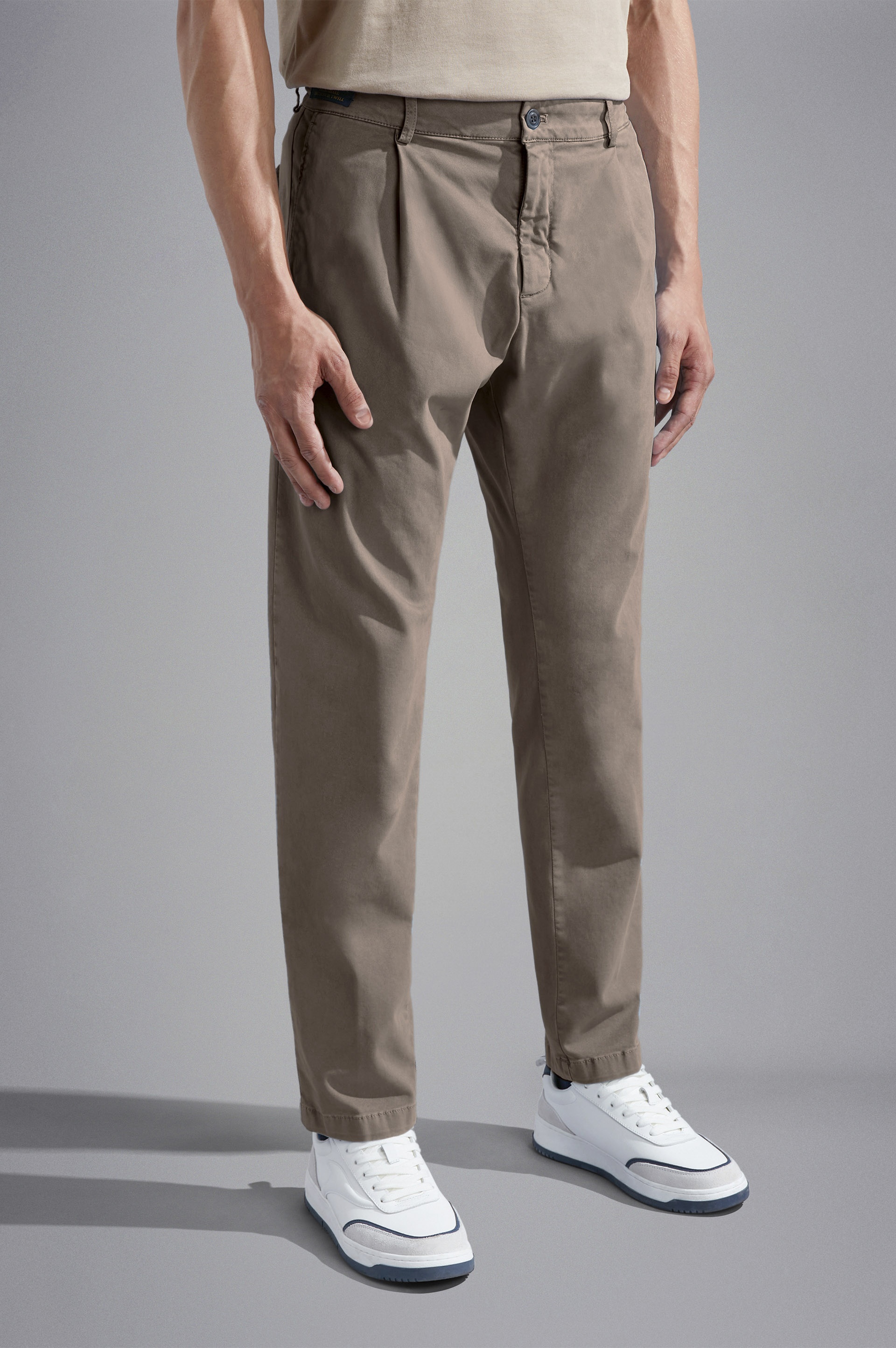 SOFT TOUCH TWILL DRAWSTRING TROUSERS - 6