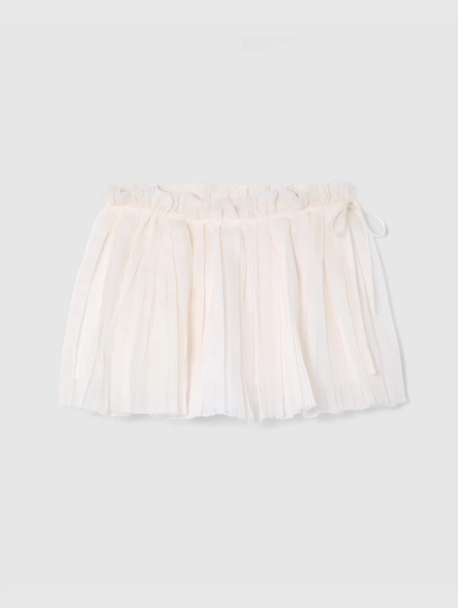CLAUDIA PLEATED ORGANZA SKIRT - 1