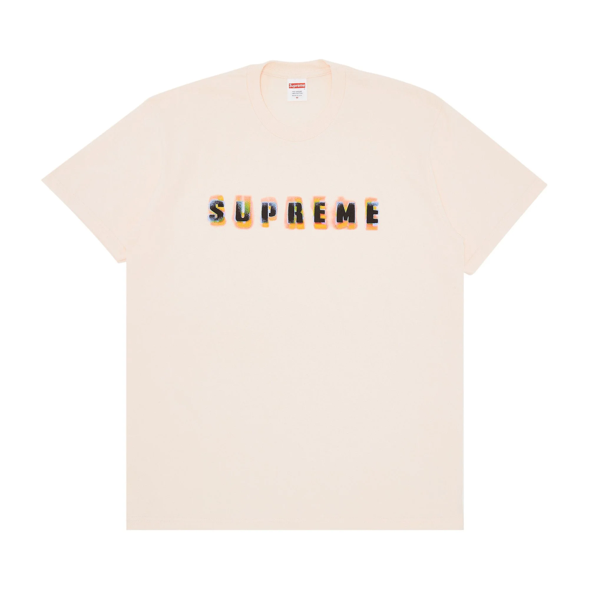 Supreme Stencil Tee 'Pale Pink' - 1