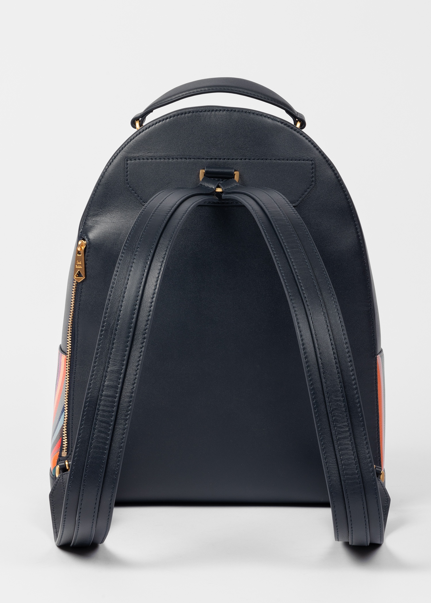 Leather 'Swirl' Backpack - 6