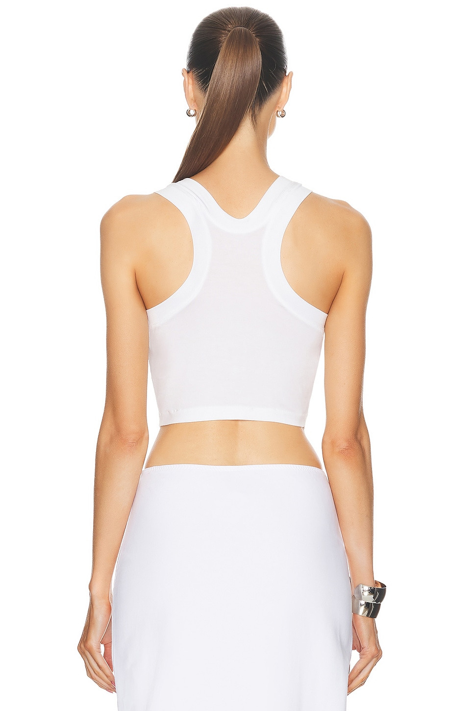 Cropped Racer Tee - 3
