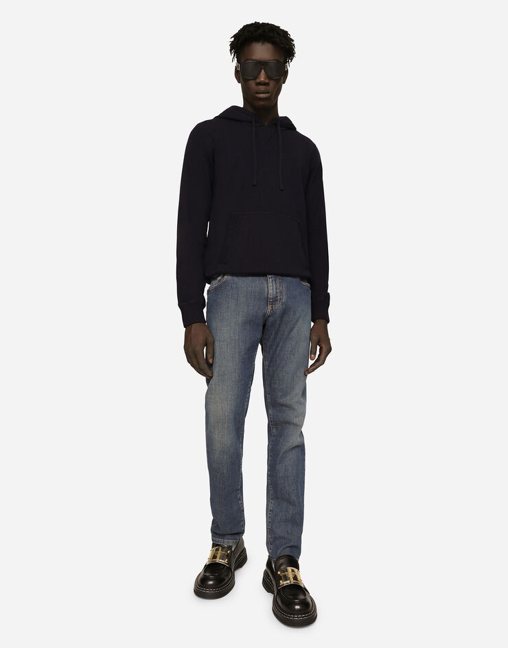 Hooded cashmere pullover - 3