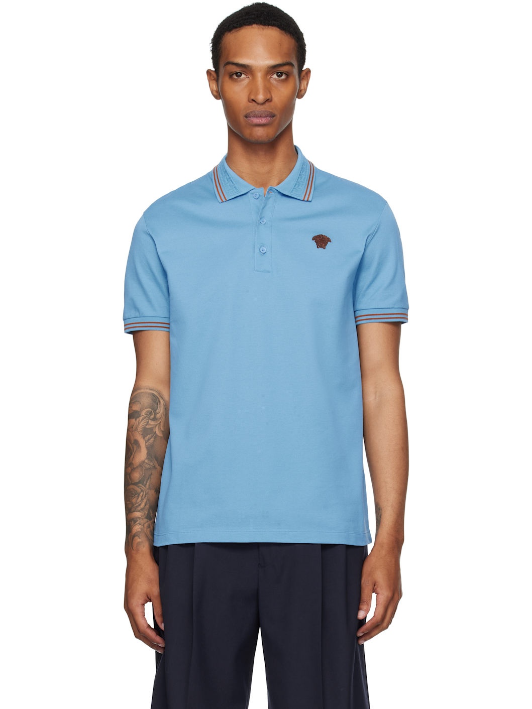 Blue Medusa Polo - 1