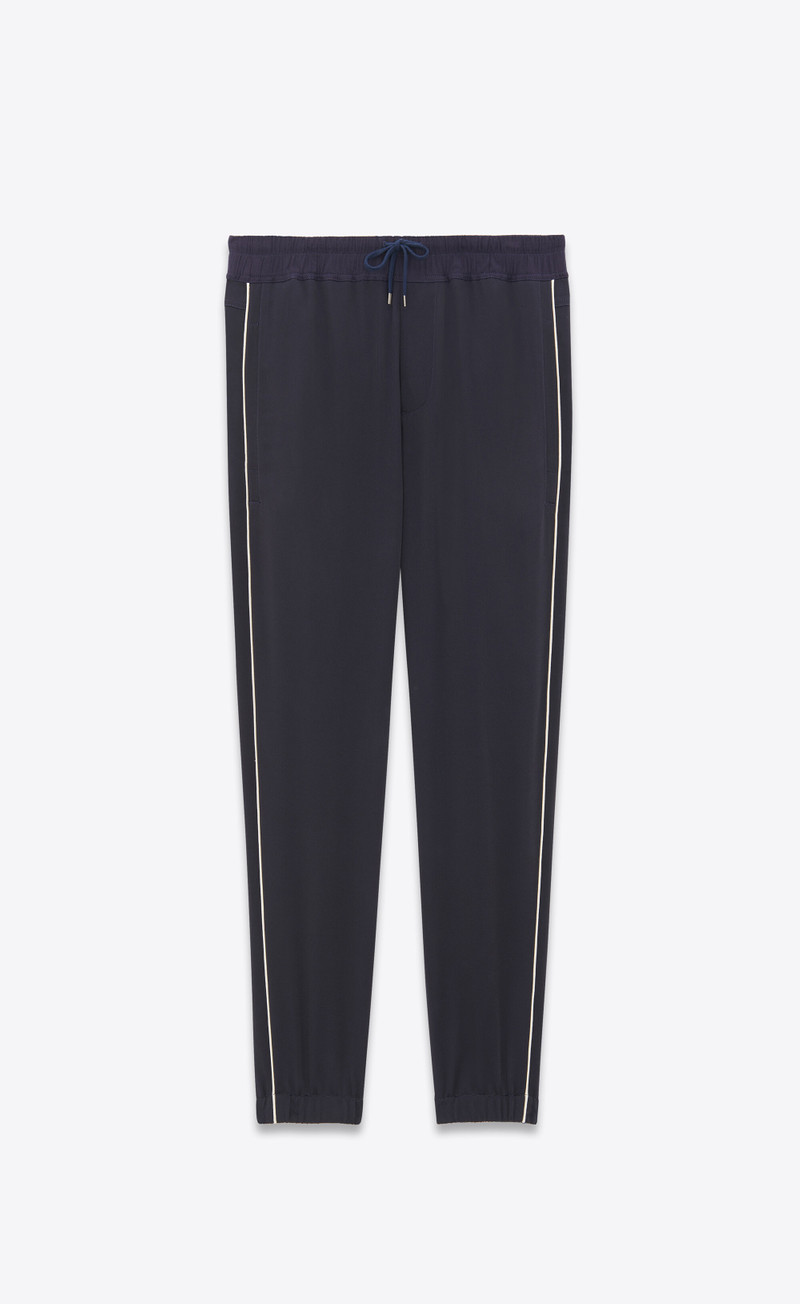 sweatpants in crepe satin - 1