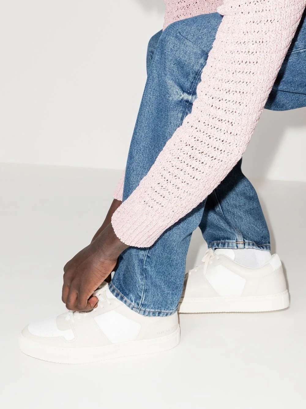 Decades low-top panelled sneakers - 3
