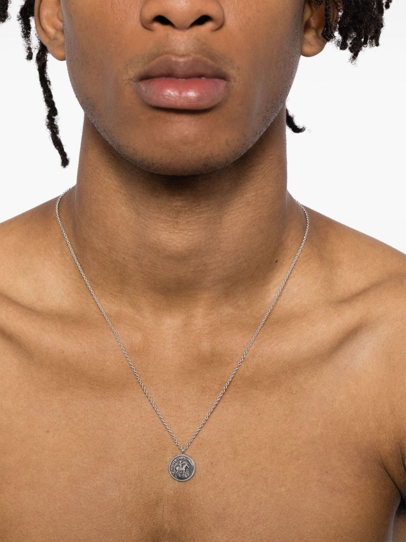 TOM WOOD Coin Pendant necklace outlook