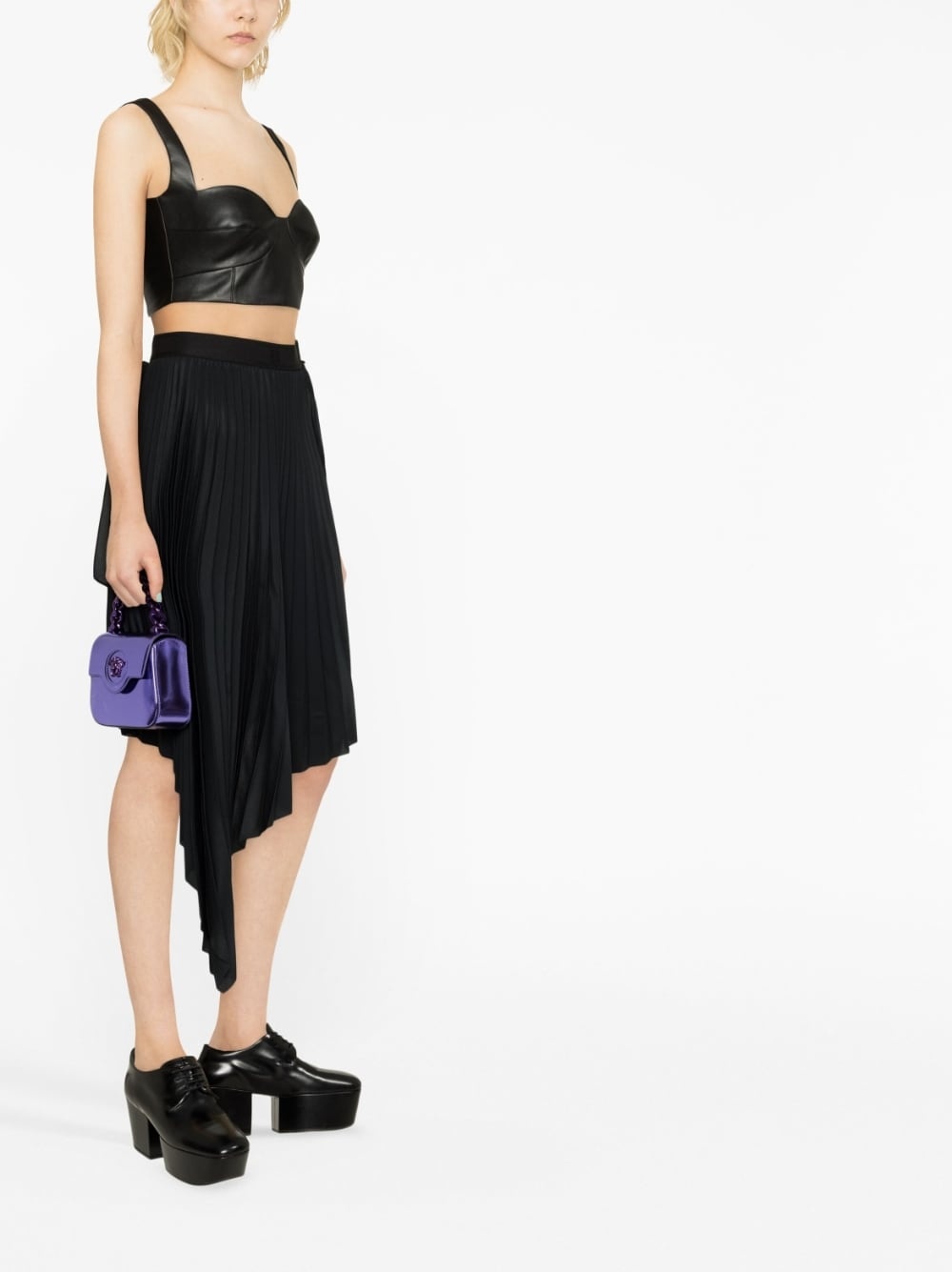 mini La Medusa leather bag - 2