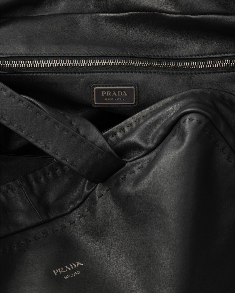 Nappa leather work bag 5