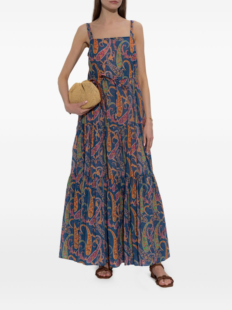Etro paisley-pattern maxi dress outlook