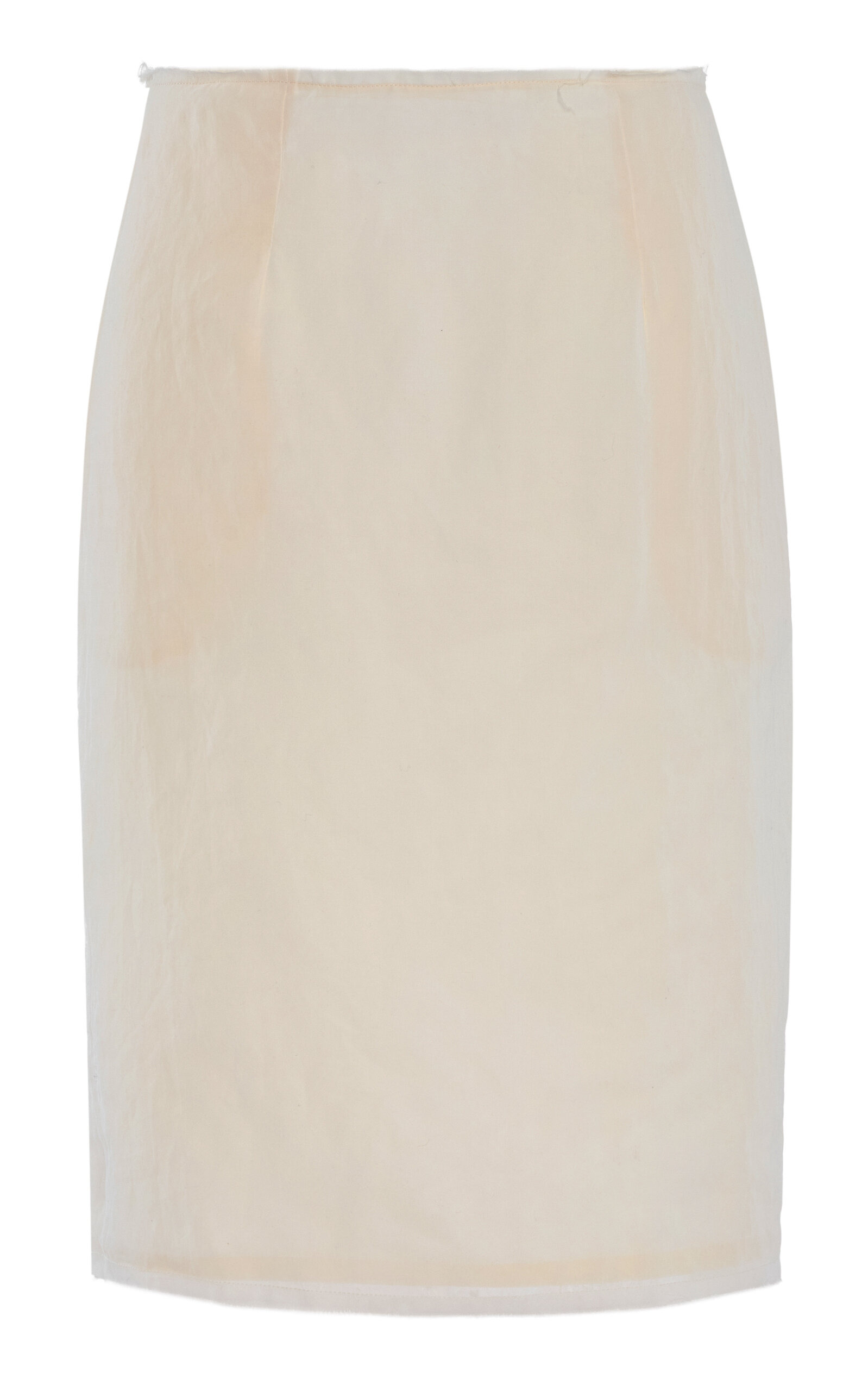 Maris Cotton Midi Skirt white - 1