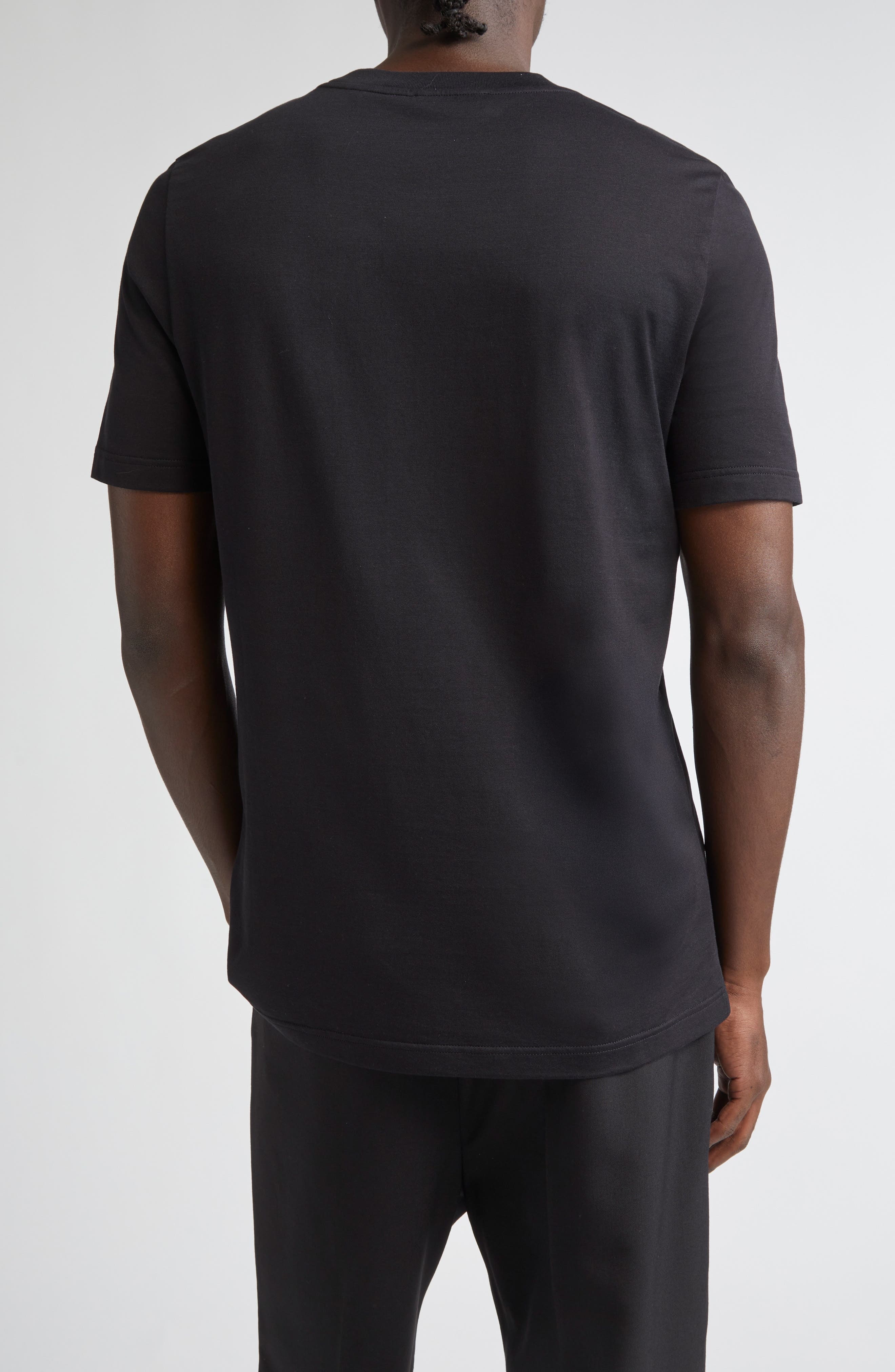 Marni Mending Logo Patch T-Shirt in Black at Nordstrom - 3