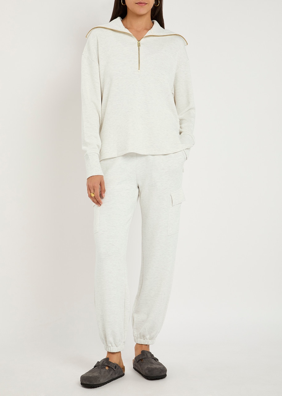 Varley Larson Half-zip Stretch-jersey Sweatshirt - 4