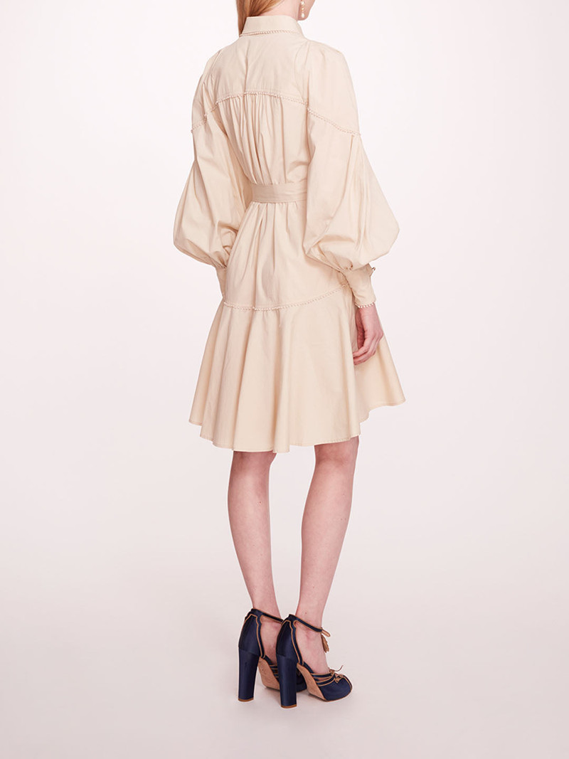 Marchesa POPLIN MINI SHIRT DRESS outlook