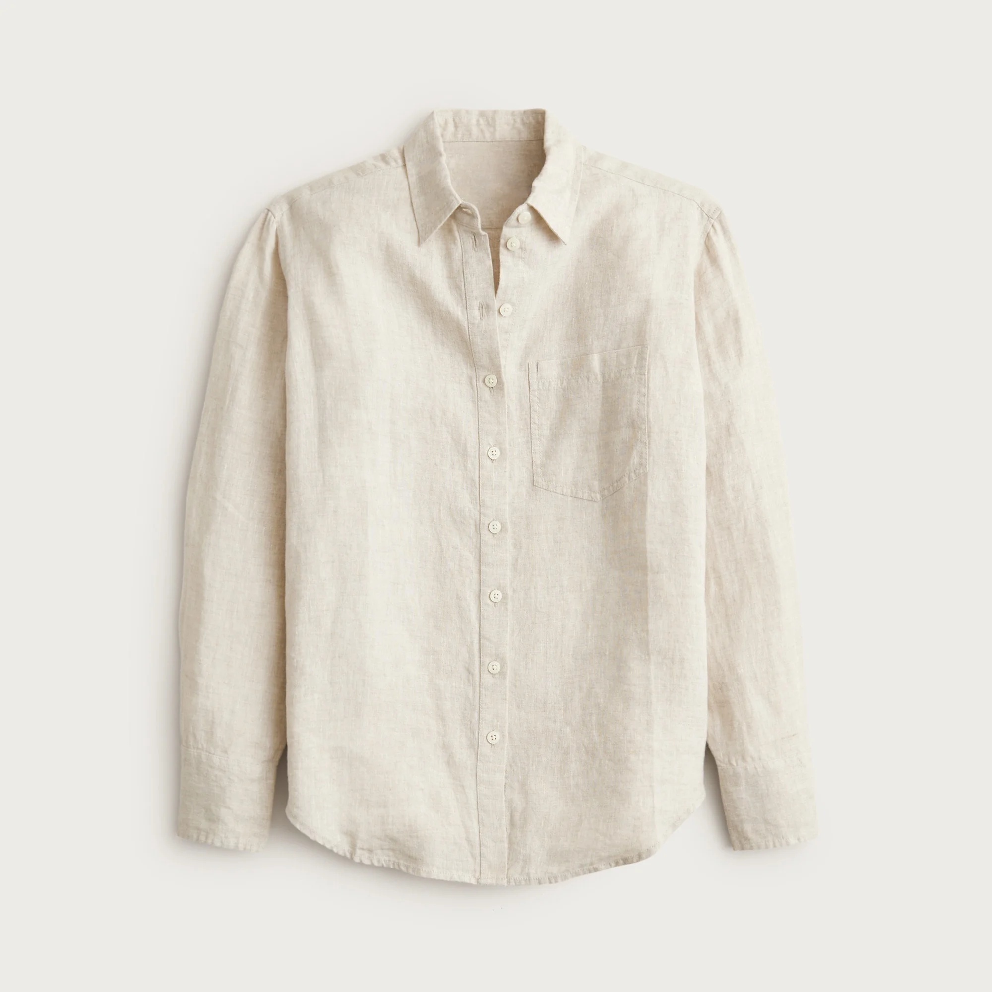 Garçon classic button-up shirt in Baird McNutt Irish linen - 1