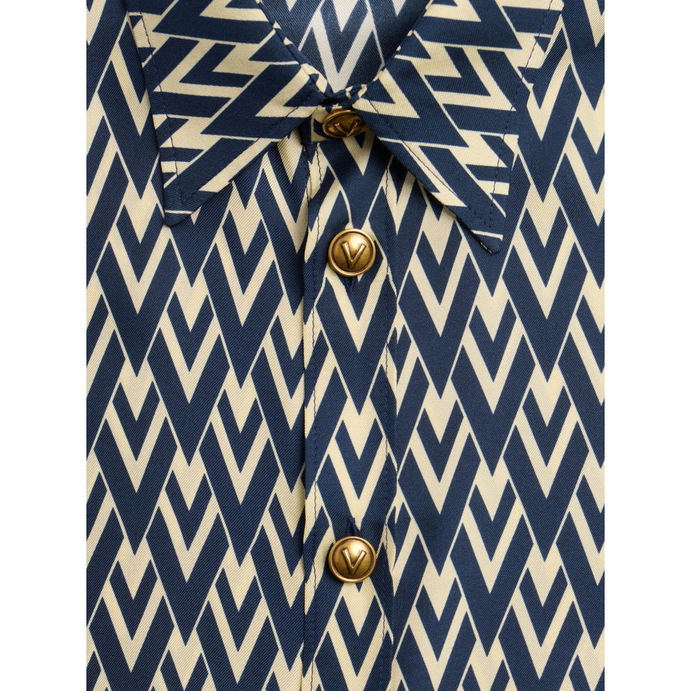 Valentino Blue Shirts Men - 2