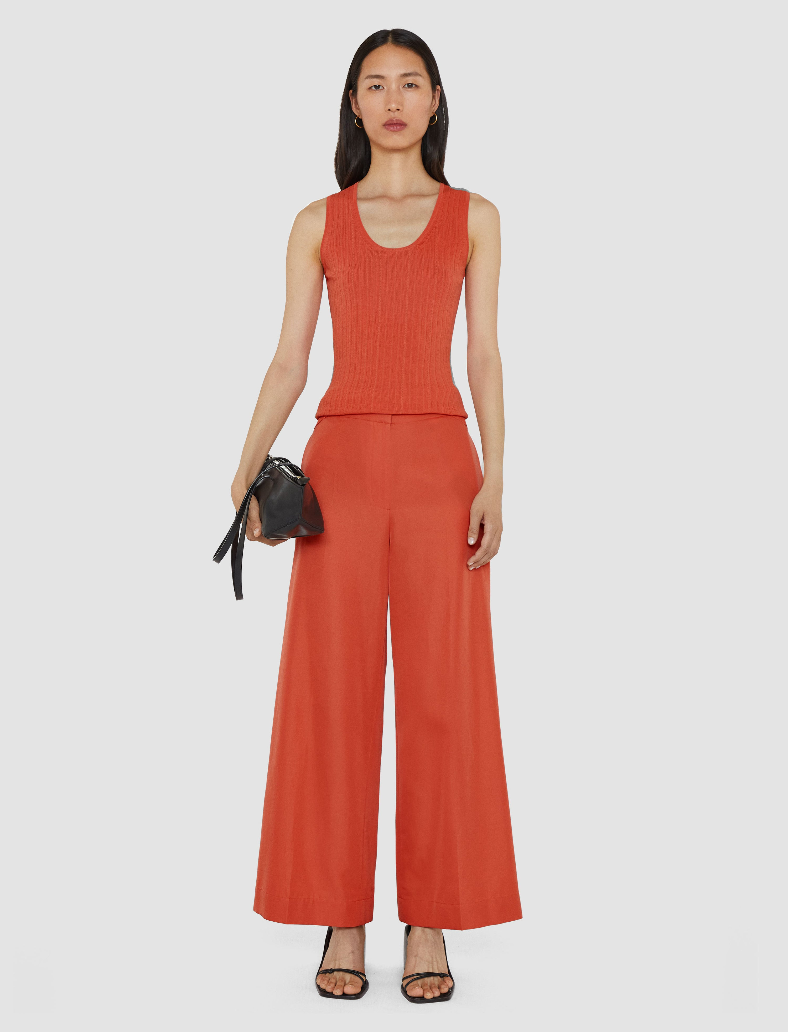 Thurlow Soft Cotton Silk Trousers - 2