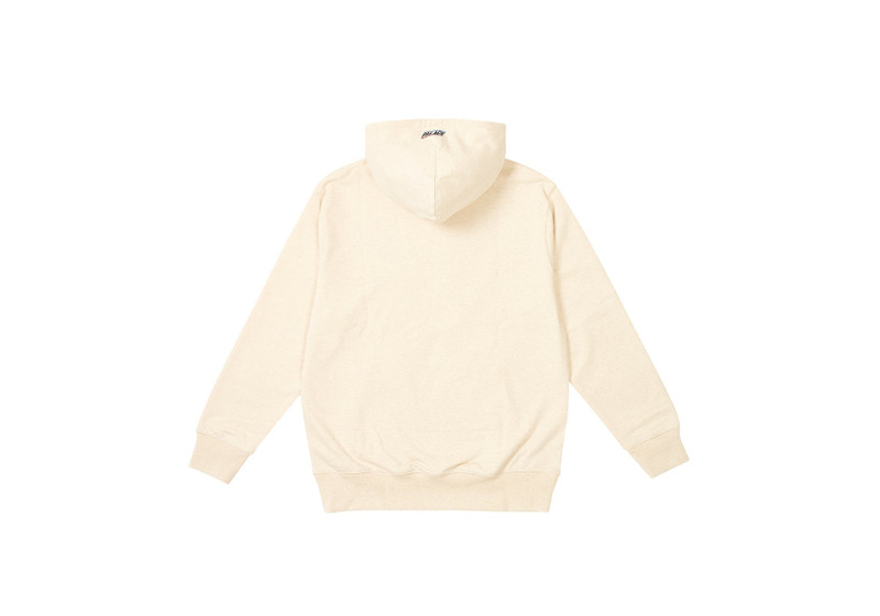 PALACE BASICALLY A HOOD OATMEAL MARL outlook