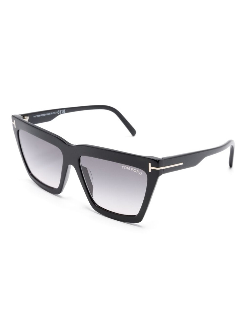 TOM FORD Eden geometric-frame sunglasses outlook