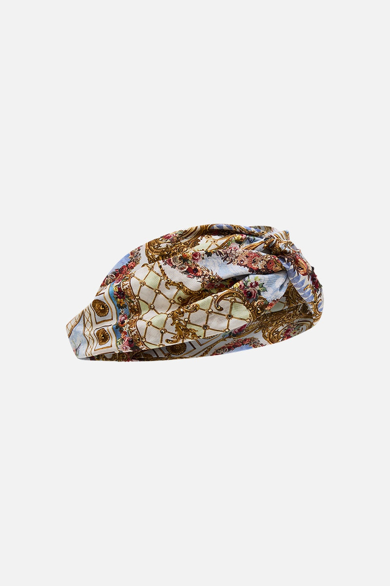CAMILLA WOVEN TWIST HEADBAND outlook