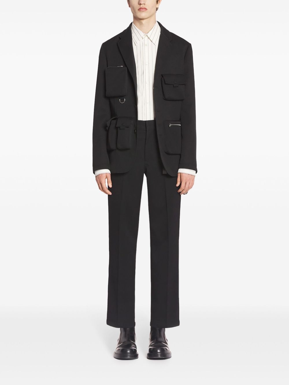 straight-leg trousers - 2