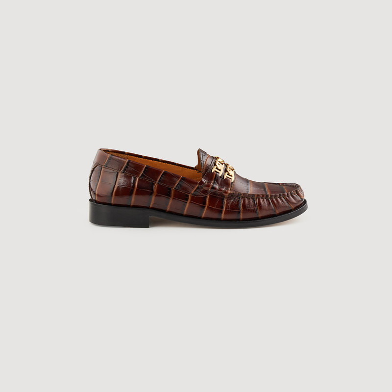 Sandro Leather loafers outlook