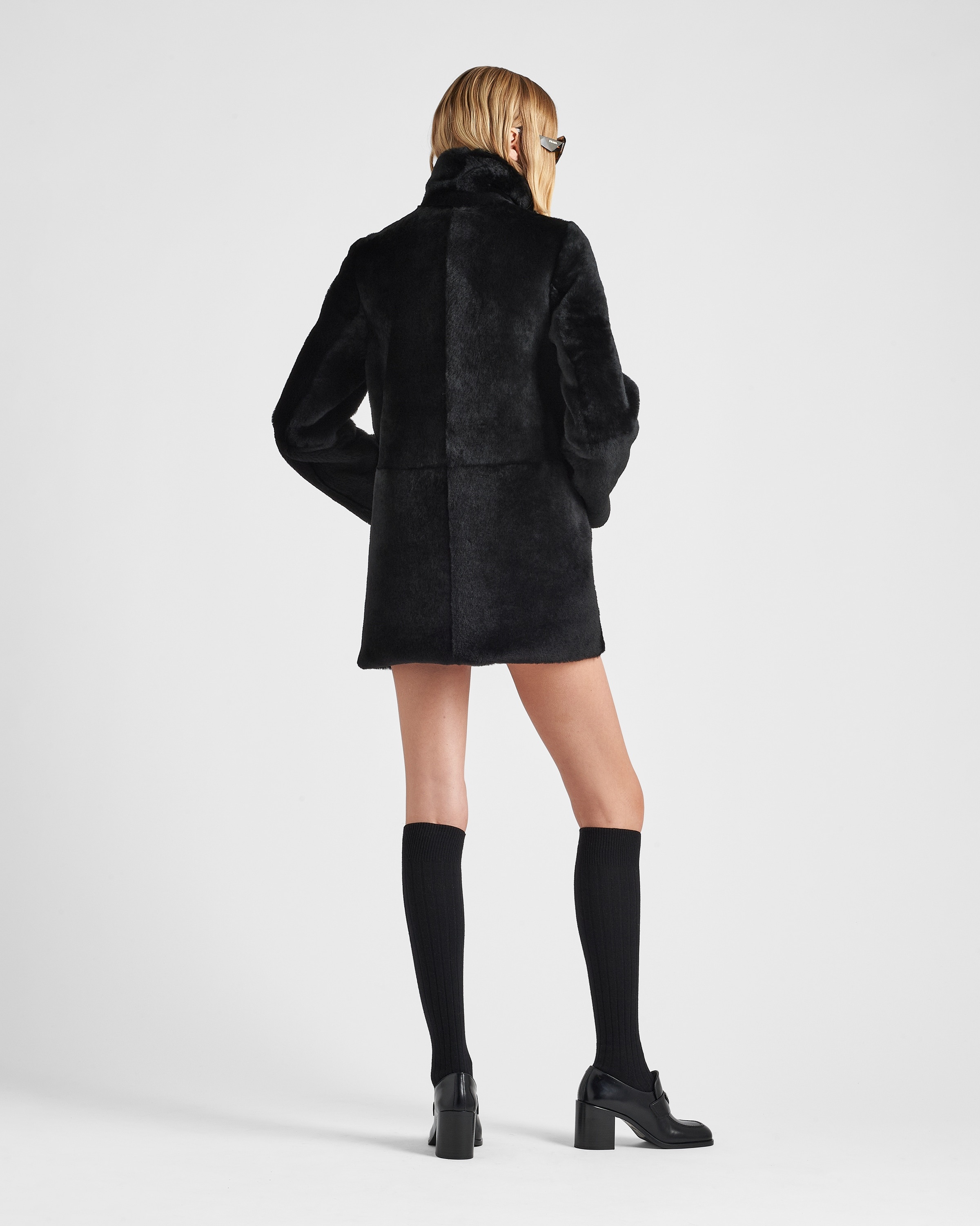 Shearling fur coat - 5