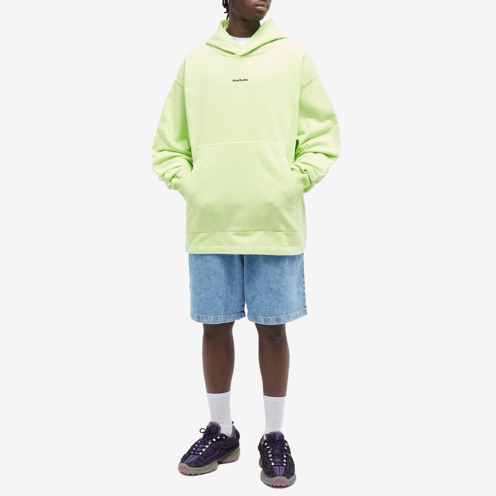 Acne Studios Franklin Stamp Hoodie - 4