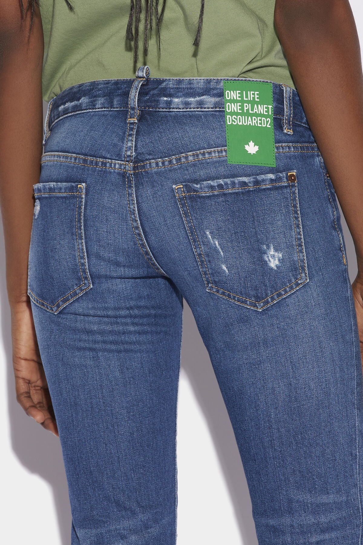 GREEN TAB PARTIALLY ORGANIC COTTON JENNIFER JEANS - 4