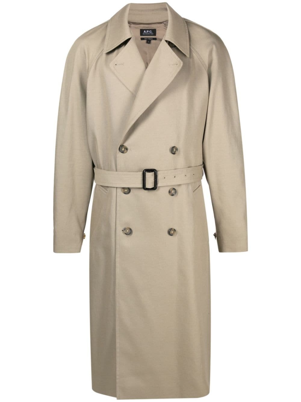A.P.C. double-breasted trench coat | REVERSIBLE