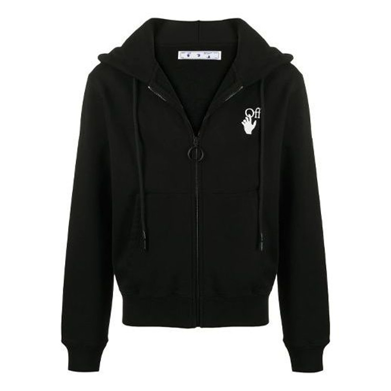 Off-White Painting Arrow Zipper Long Classic Black OMBE001F20FLE0031001 - 1