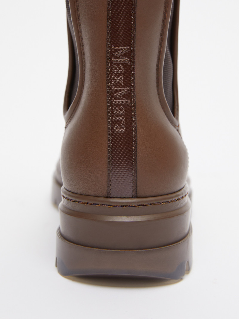 ANDREA Leather ankle boots 5