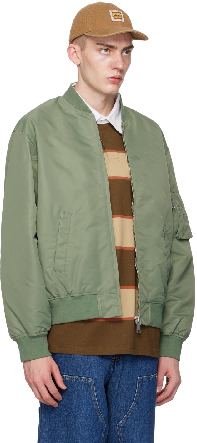 Green Otley Bomber Jacket - 2