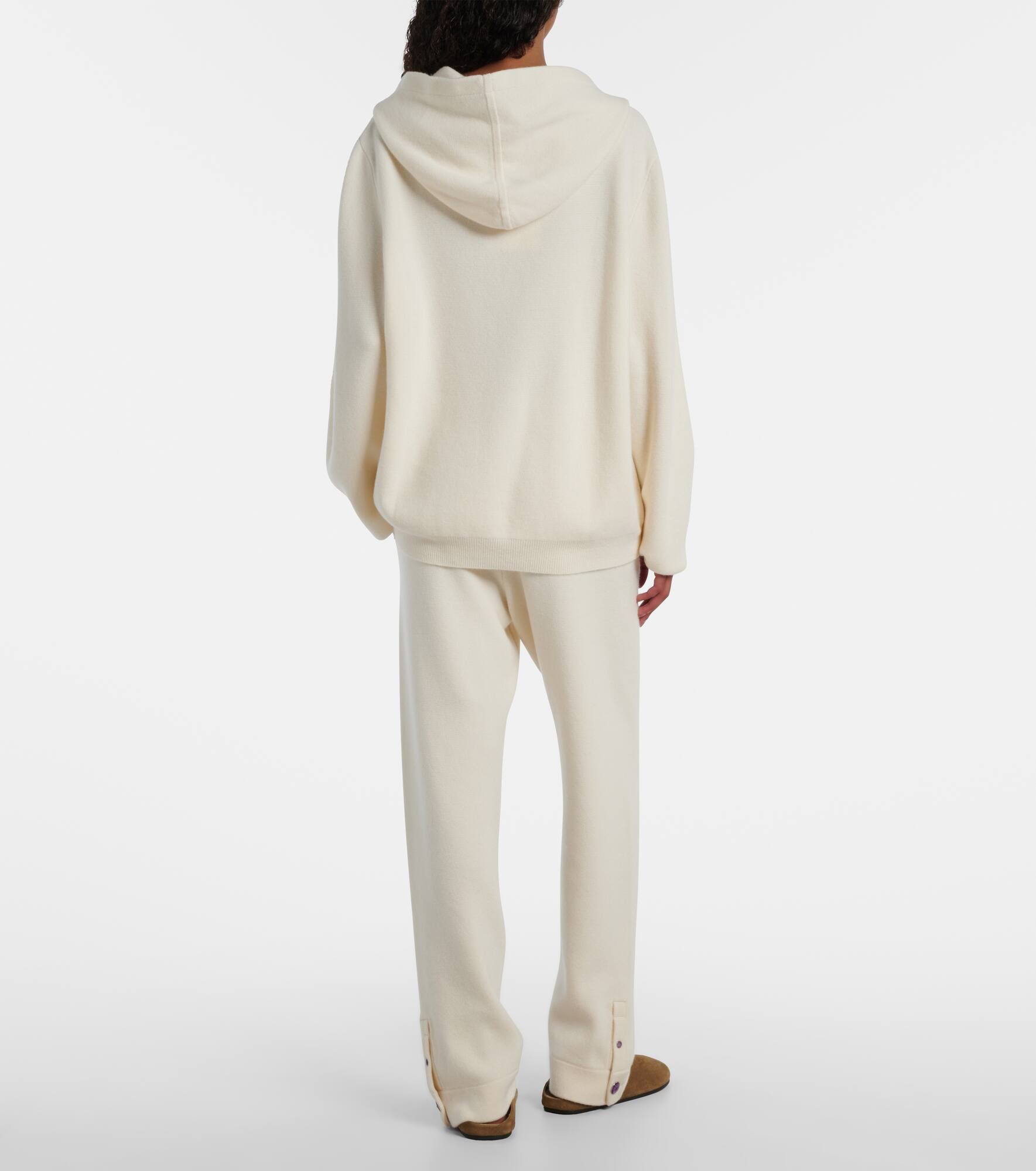 Embellished cashmere hoodie - 3