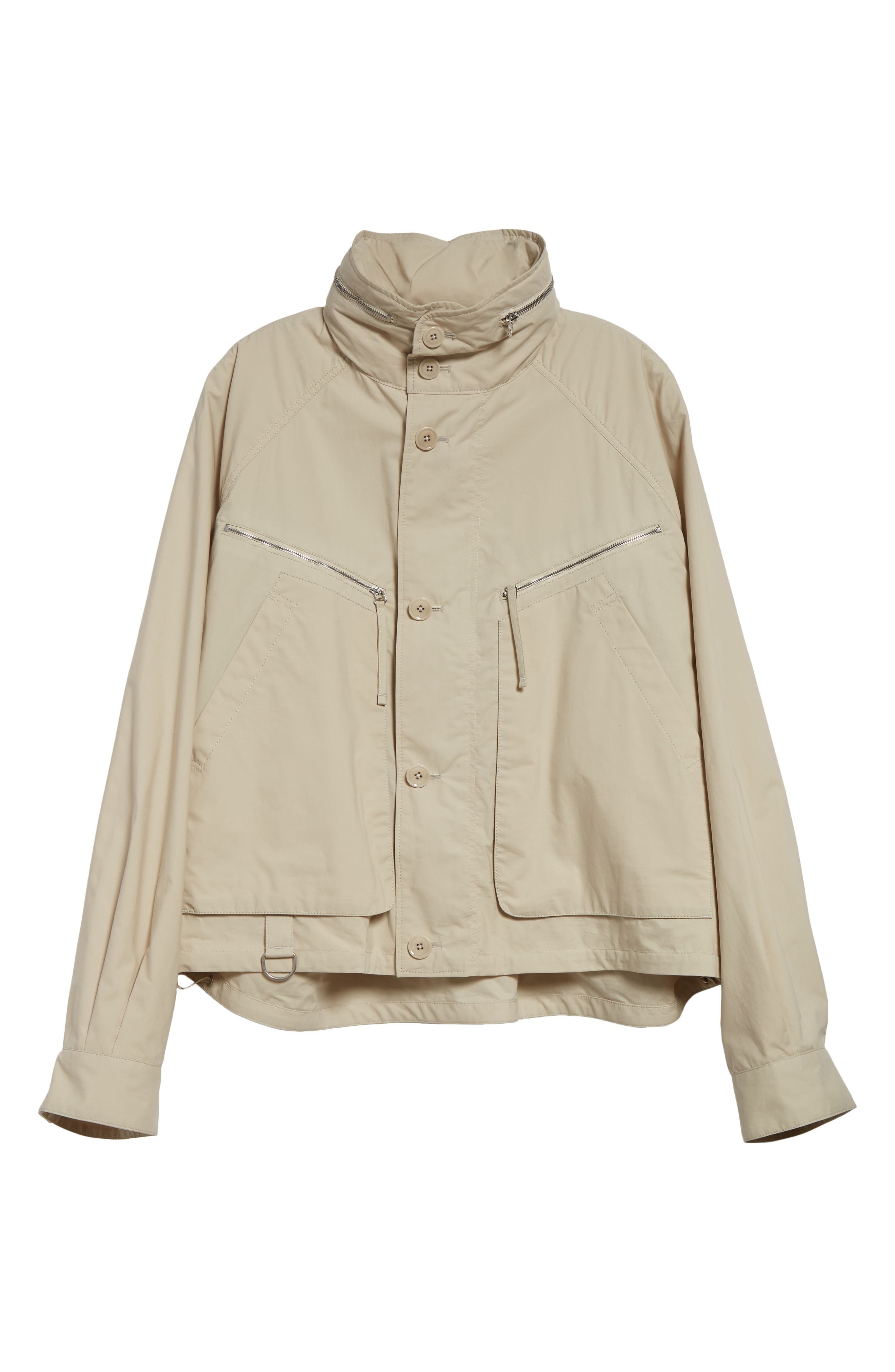 Lemaire Parachute Blouson Jacket in Stone Beige at Nordstrom - 7