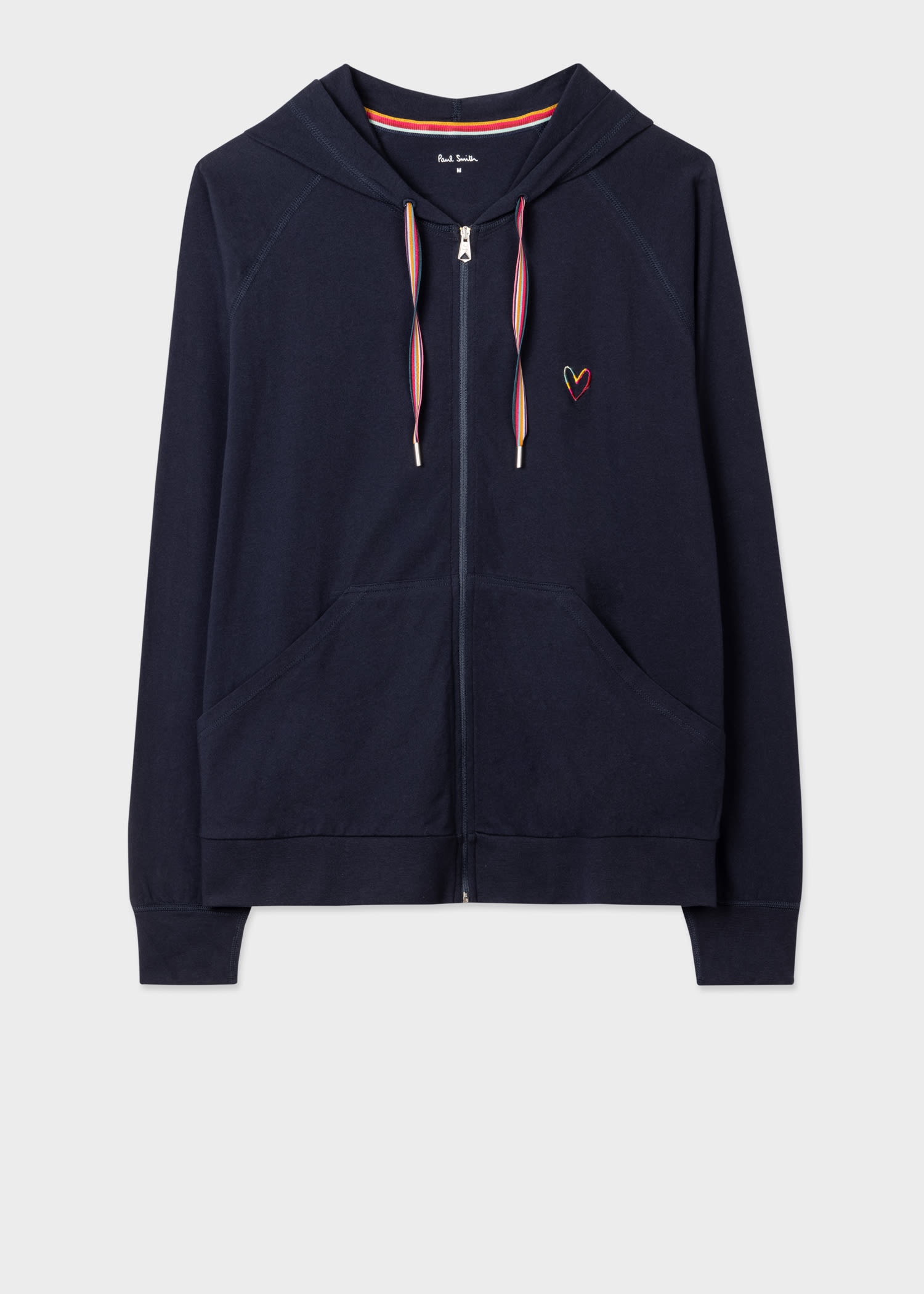 'Swirl Heart' Zip Up Lounge Hoodie - 1