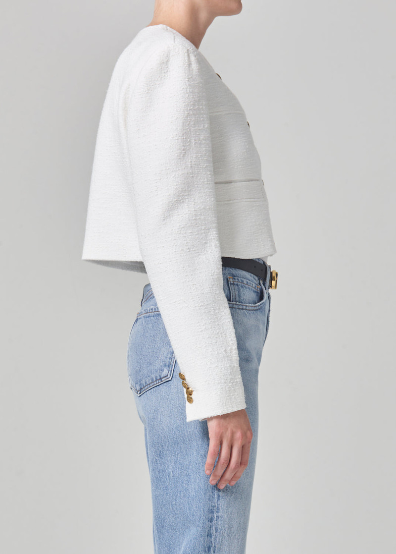 Pia Cropped Jacket In Naturaline 4